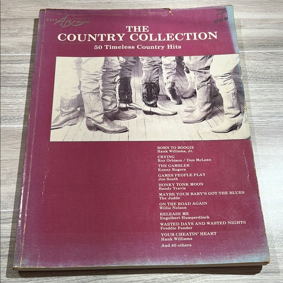 1989 Country sheet music 50 timeless hits for beginners ect sight & sound inc - Picture 2 of 8